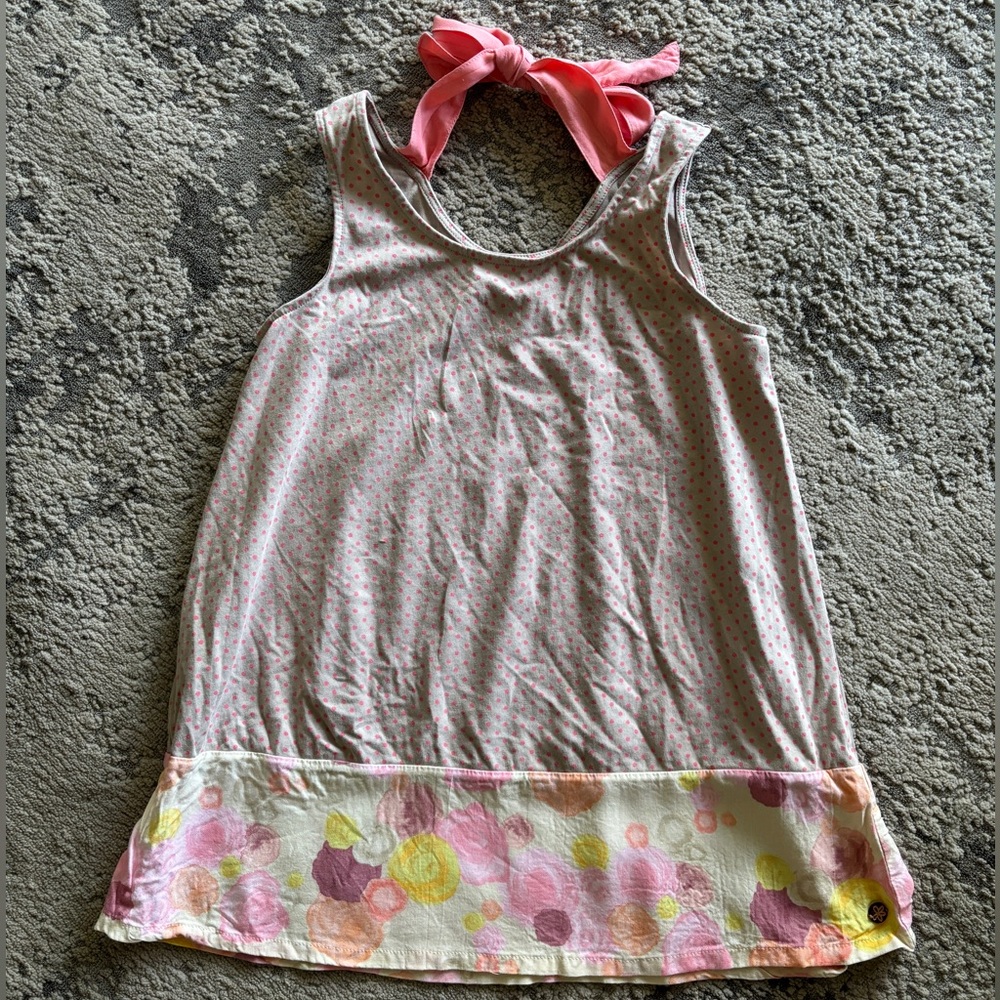Matilda Jane Pink and Multicolor Sleeveless Top